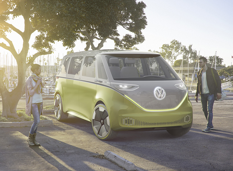 vw hippie van electric