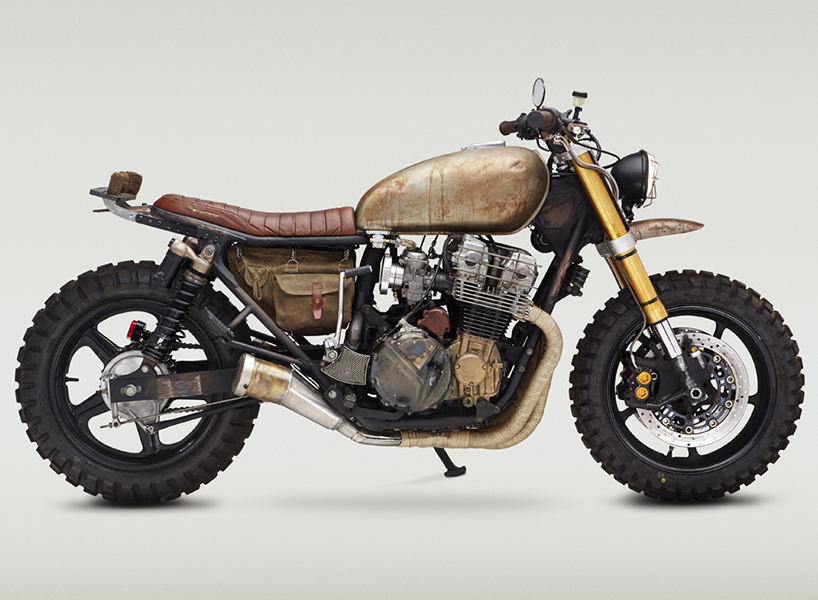 walking dead custom motorcycle classified moto designboom