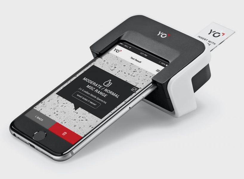 yo sperm test designboom