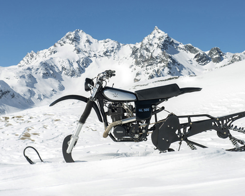 custom 1979 yamaha HL500 NLO snow utility bike