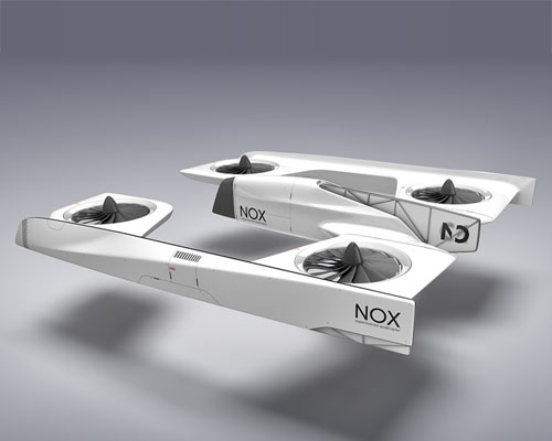 NOX experimental FPV racing quadcopter concept