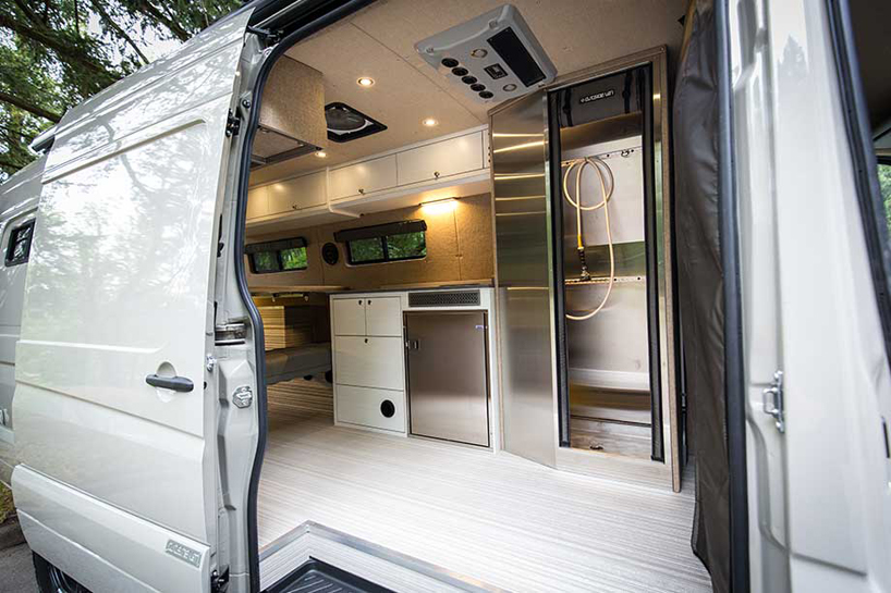 Mercedes sprinter home store conversion