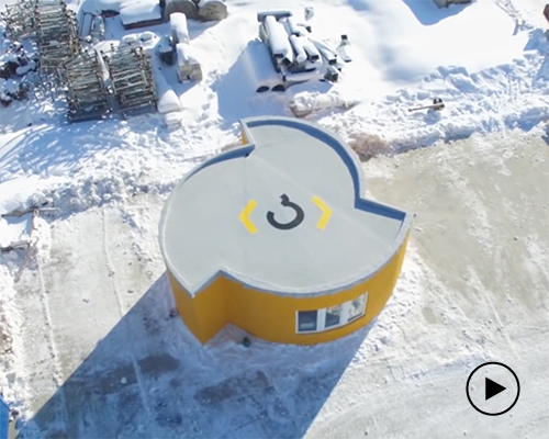 apis cor realizes russia's first on-site 3D printed house in just 24 hours