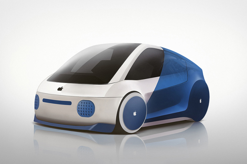 designers envision apple products as the future iCar concept