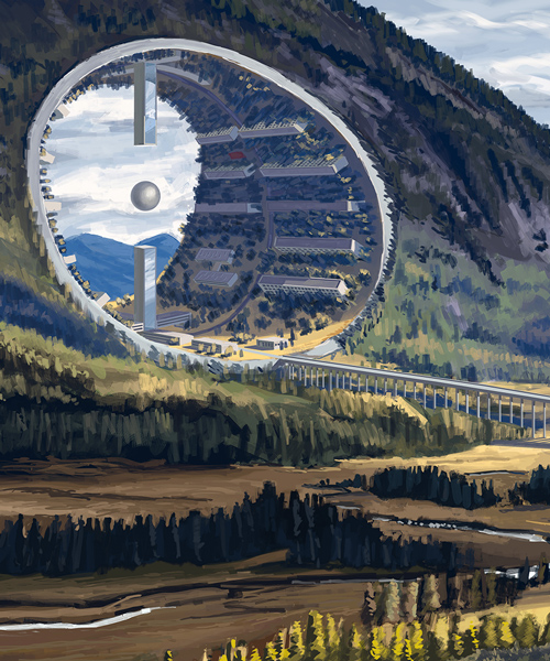 winning architectural fairy tales include sci-fi landscapes and sentient structures