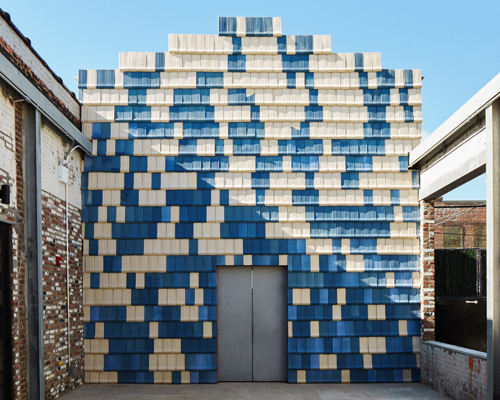 assemble activates A/D/O's outdoor courtyard in brooklyn with a 'model factory'