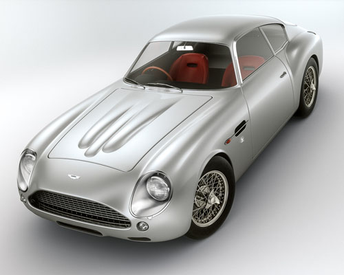 aston martin DB4 zagato classic car renderings