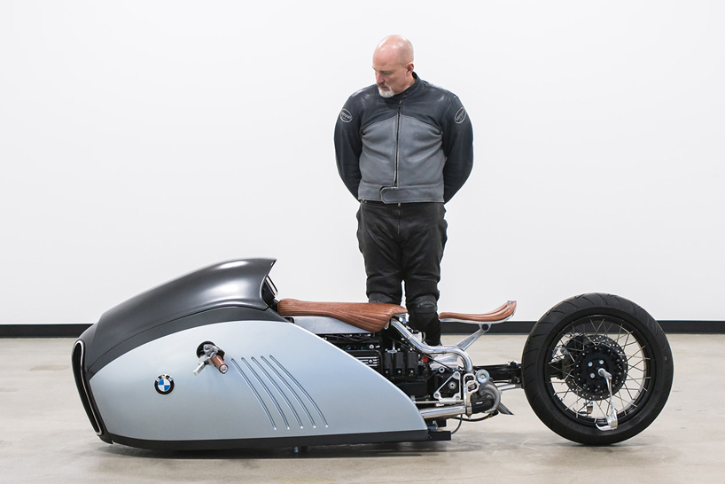 designer brings K75 ALPHA concept motorcycle to life