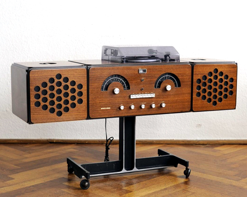 brionvega 'musical pet' designer record player is just like bowie's