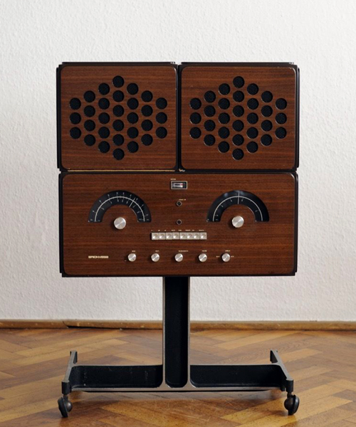 brionvega 'musical pet' designer record player is just like bowie's
