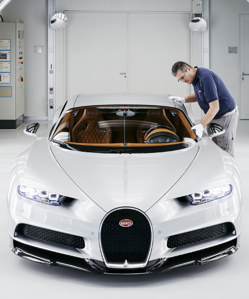bugatti chiron: a behind the scenes look at supercar production processes