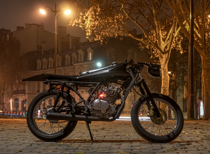 c-racer custom motorcycle designboom
