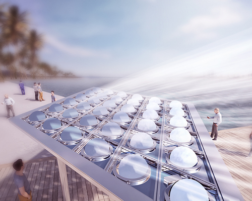 carlo ratti develops digitally-controlled sun & shade canopy in dubai