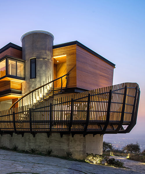 GITC arquitectura complete casa chamisero on chilean mountain range