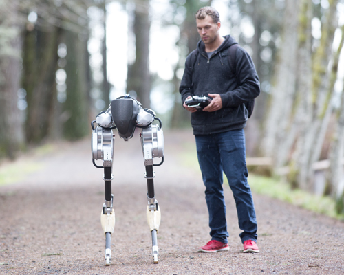 cassie the bipedal robot can walk, squat and be dropped
