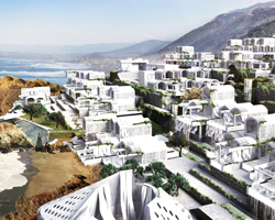 coop himmelb(l)au plans mediterranean resort for patients with cystic fibrosis