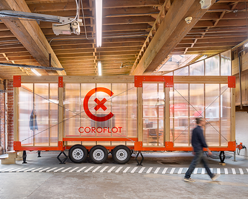 LOS OSOS crafts a modular mobile office for coroflot that's made to be moved