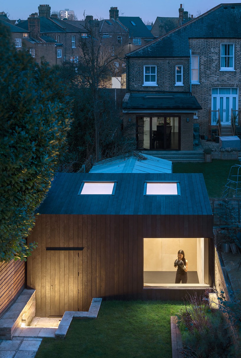 eastwest architecture garden studio gym london designboom