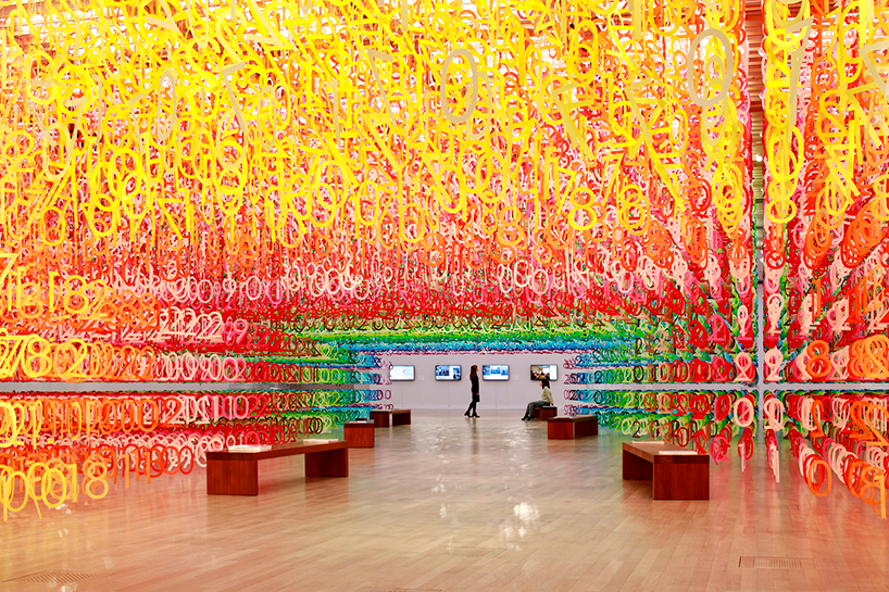 Emmanuelle Moureaux Guides Visitors Through Vibrant Forest Of Numbers