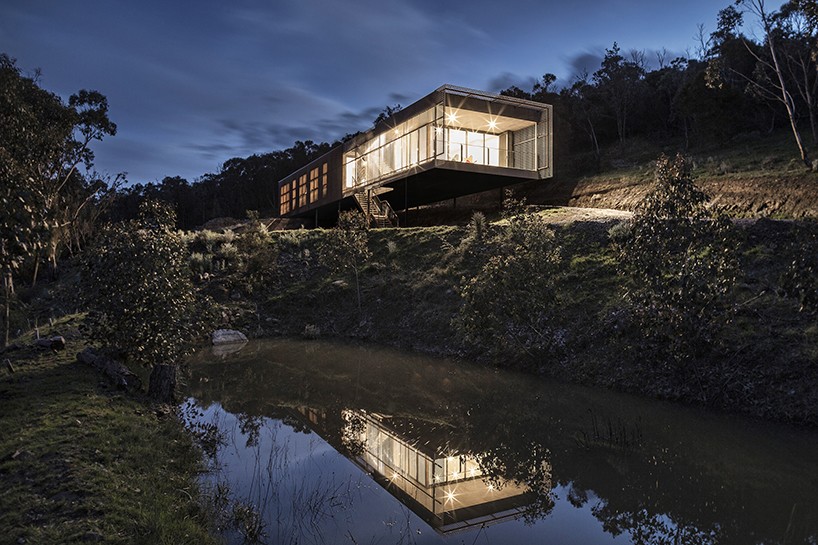 field office mount macedon house australia designboom