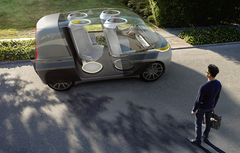 IDEO the future of moving together ridesharing car concept