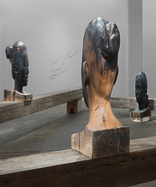 sculpting 'silence': jaume plensa simulates serenity at new york's galerie lelong