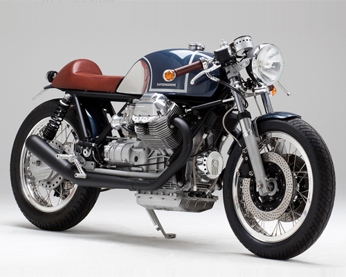 moto guzzi le mans 'KM17' custom motorcycle by kaffeemaschine