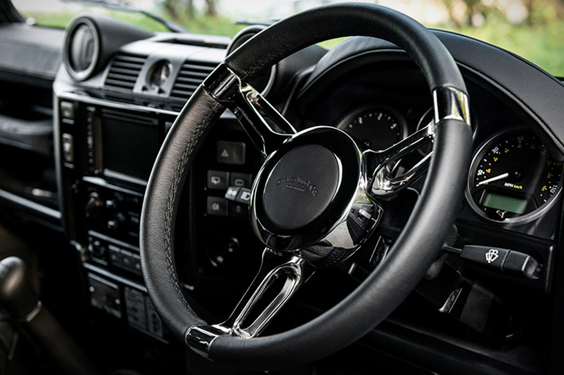 land rover defender 2.2 TDCI pickup project kahn designboom