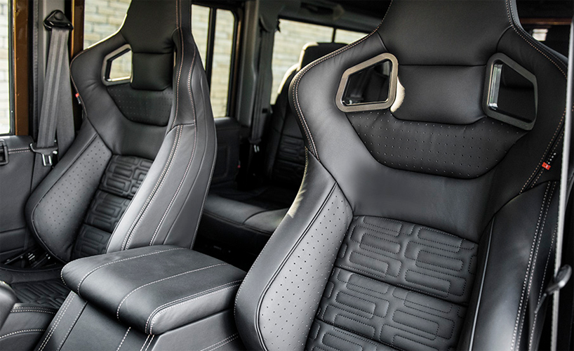 land rover defender 2.2 TDCI pickup project kahn designboom