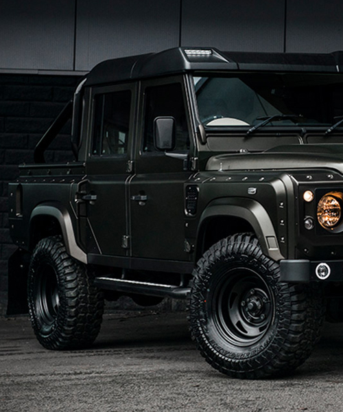 land rover defender 2.2 TDCi pickup by project kahn