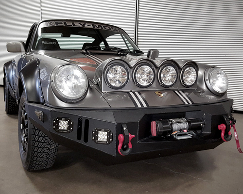 kelly-moss's porsche carrera 964 'safari' is built for extreme off-roading