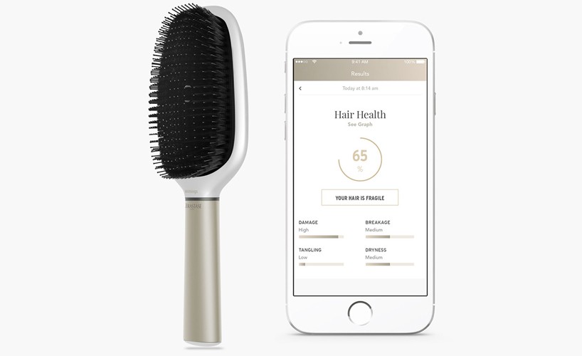 kérastase X withings smart brush tells you how healthy your hair is