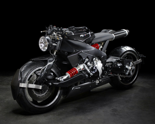 lazareth back to the future yamaha YZF R1 custom motorcycle