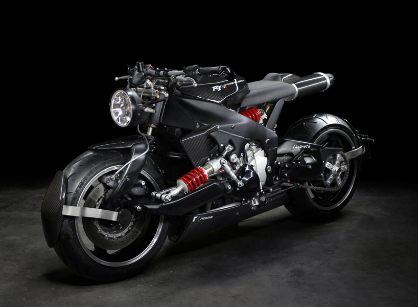 Black Yamaha R1 Modified motorcycle, Yamaha