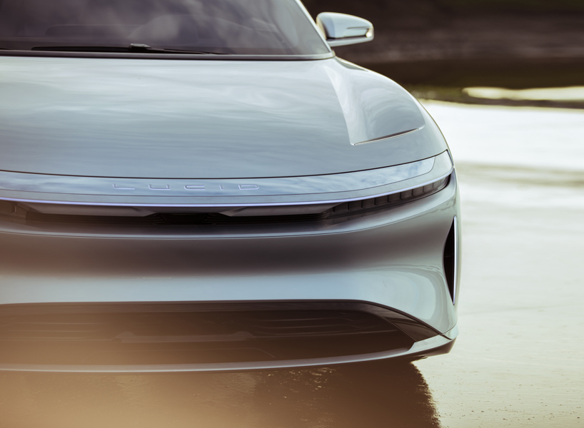 lucid air electric car designboom