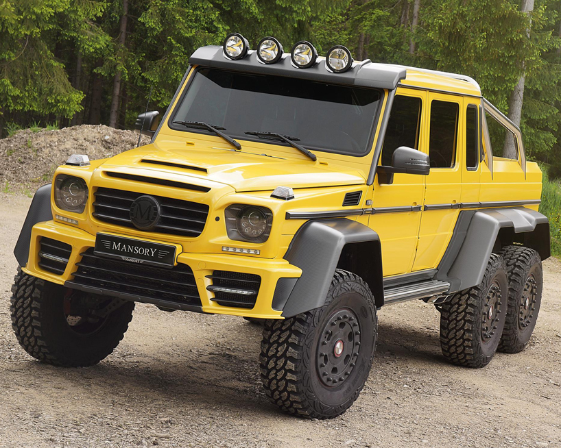 Mercedes Benz Amg G63 6x6 Gronos Off Road Vehicle By Mansory