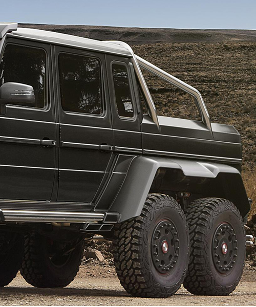 mercedes-benz AMG G63 6x6 gronos cross-country vehicle by mansory