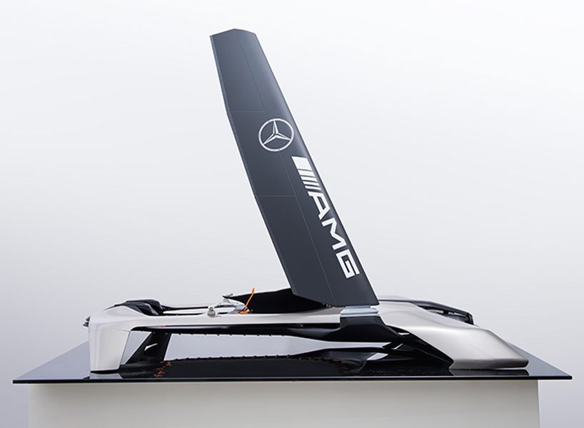 mercedes benz WIND powered hydrocraft concept designboom