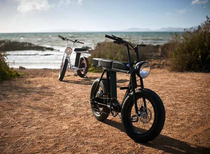 MOKE urban utiity two-person e-bike designboom