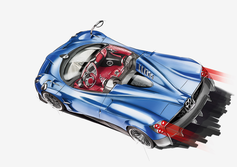 pagani huayra roadster designboom