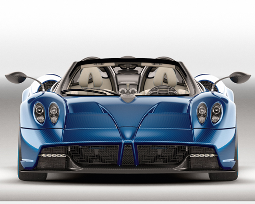pagani huayra roadster convertible supercar