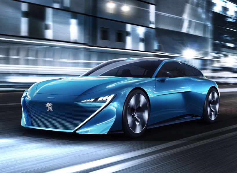 peugeot instinct self driving concept car designboom