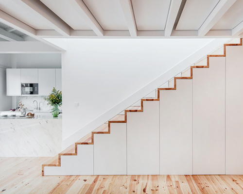 PF arch studio converts 19th century building into six duplex flats in portugal