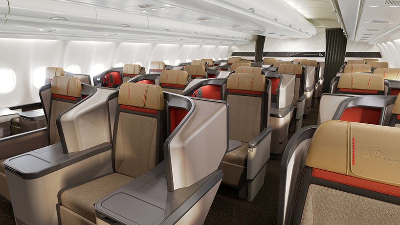 Business Class Cabin Interior By Priestmangoode For South