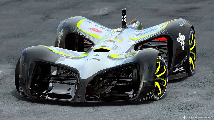 roborace unveil 'robocar'—world's first driverless electric race car