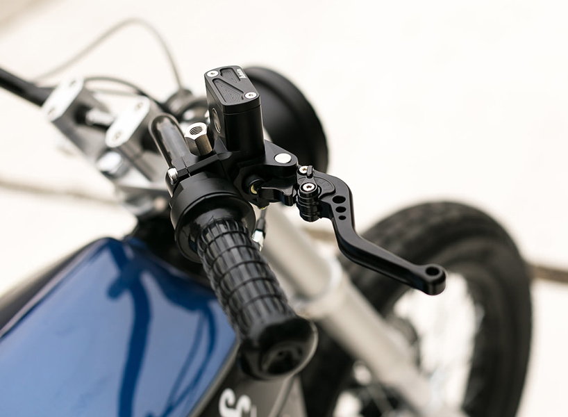 street tracker electric custom motorcycle shanghai customs designboom