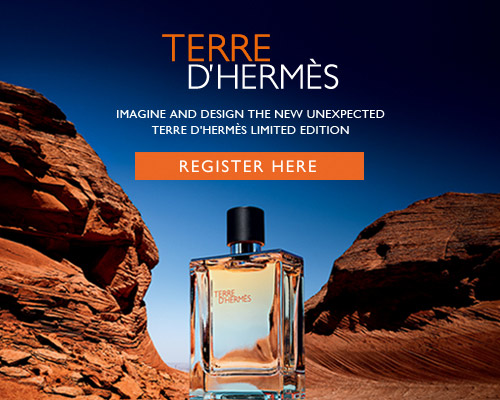 could YOU design a limited edition fragrance bottle for Terre d'Hermès?