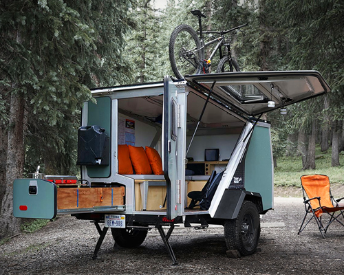 the tigermoth camper trailer is made for off-the-grid living