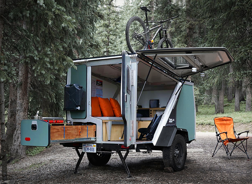 the tigermoth camper trailer is made for off-the-grid living
