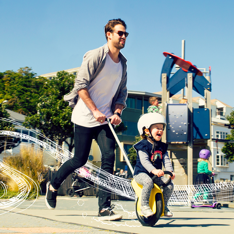 Mountain Buggy Unirider Reduces Childrens Stroller Into A Unicycle